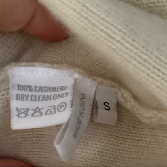 MADELEINE THOMPSON Cream and Brown Sweater - Picture 5 of 12